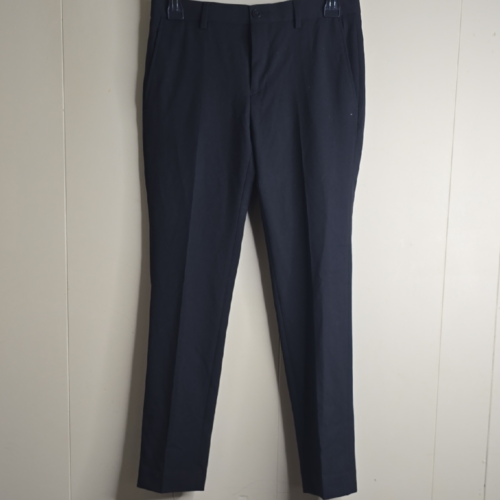 Boy's Black Dress Pants 12R/26w Skinny Fit Micheal Kors